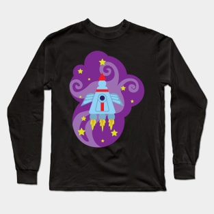 Spaceship Long Sleeve T-Shirt